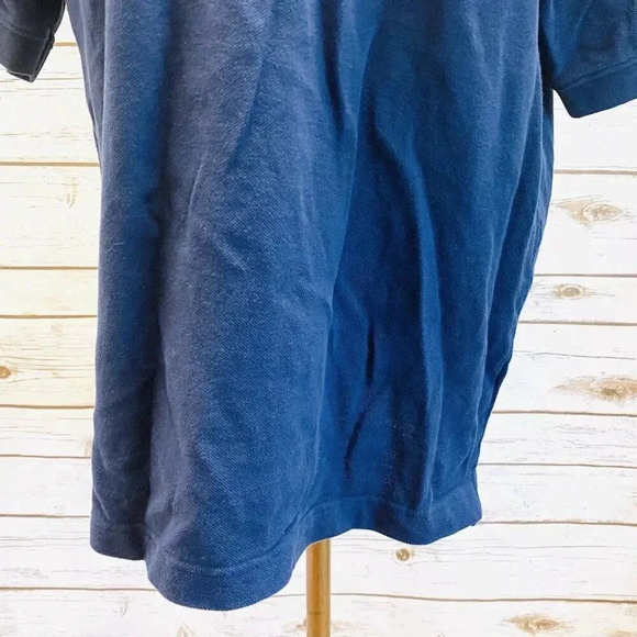 FOOT LOCKER Men Short Sleeve Collared Cotton White Polo Style Shirt Size Large - Picture 3 of 9